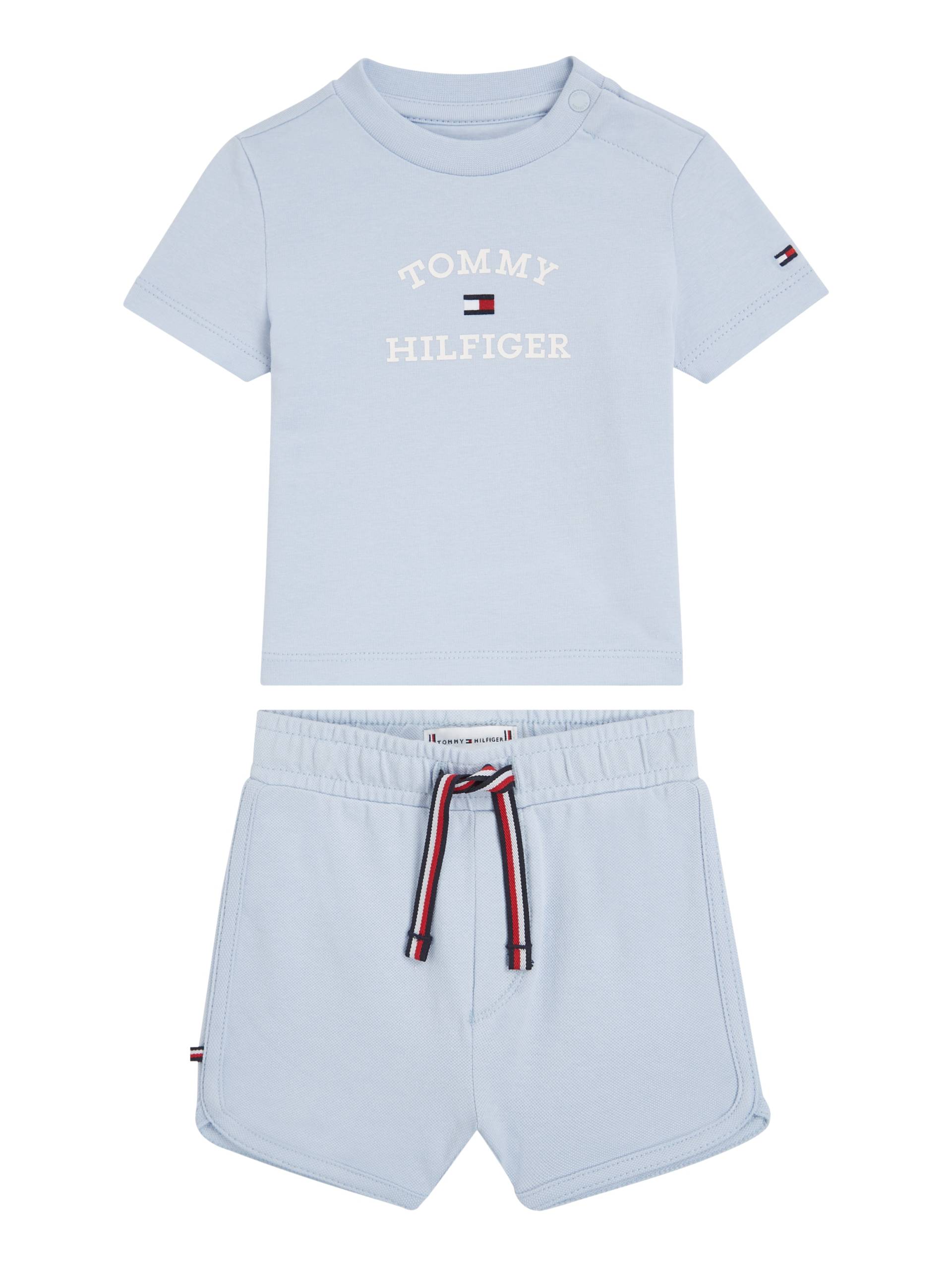 Tommy Hilfiger T-Shirt »BABY TH LOGO SHORT SET«, (Set, 2 tlg.) von Tommy Hilfiger