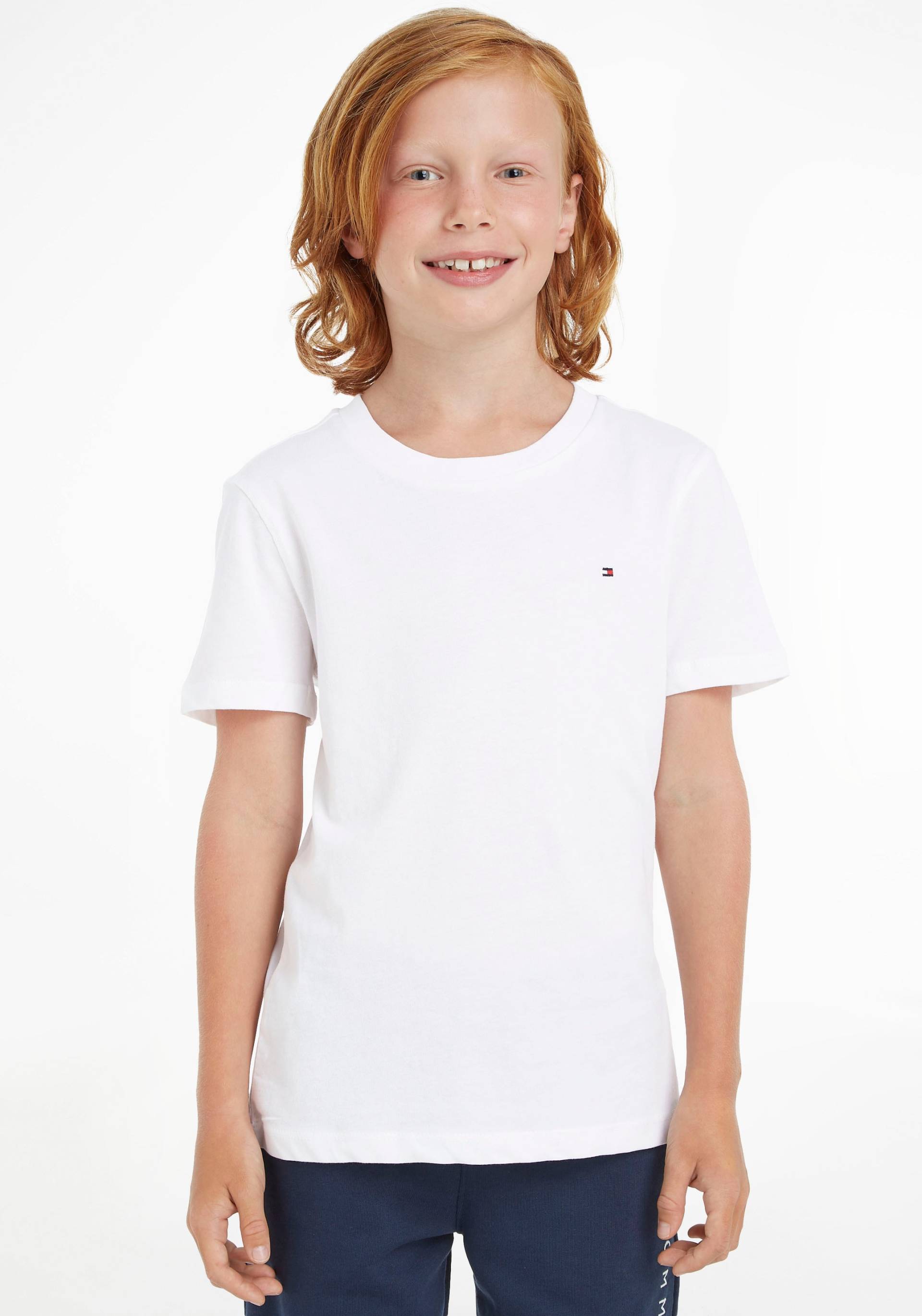 Tommy Hilfiger T-Shirt »BOYS BASIC CN KNIT« von Tommy Hilfiger