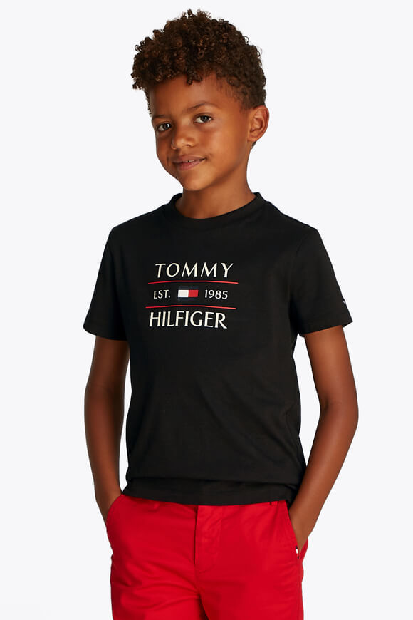 Tommy Hilfiger T-Shirt | Black | Jungen | 12 Tommy Hilfiger T-Shirt | Black | Jungen | 12 von Tommy Hilfiger