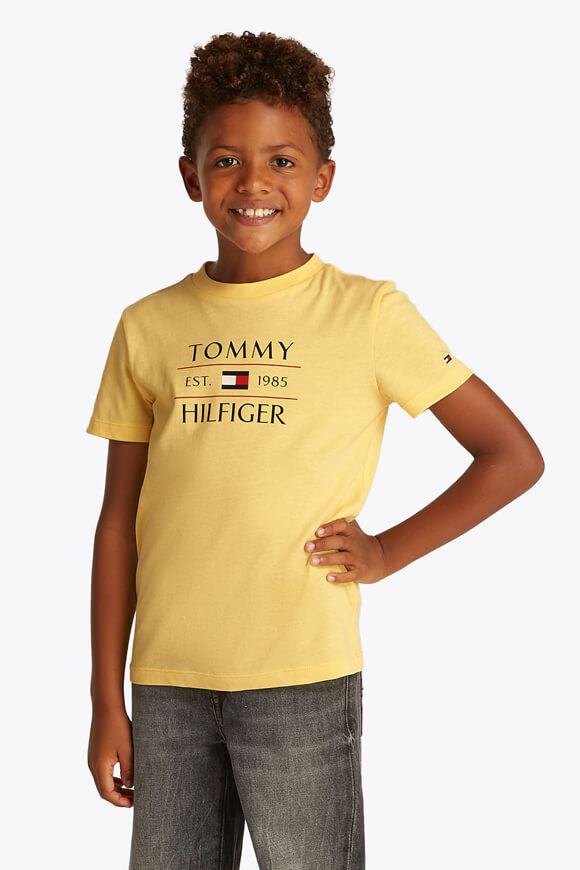 Tommy Hilfiger T-Shirt | Citronella | Jungen  | 14 von Tommy Hilfiger