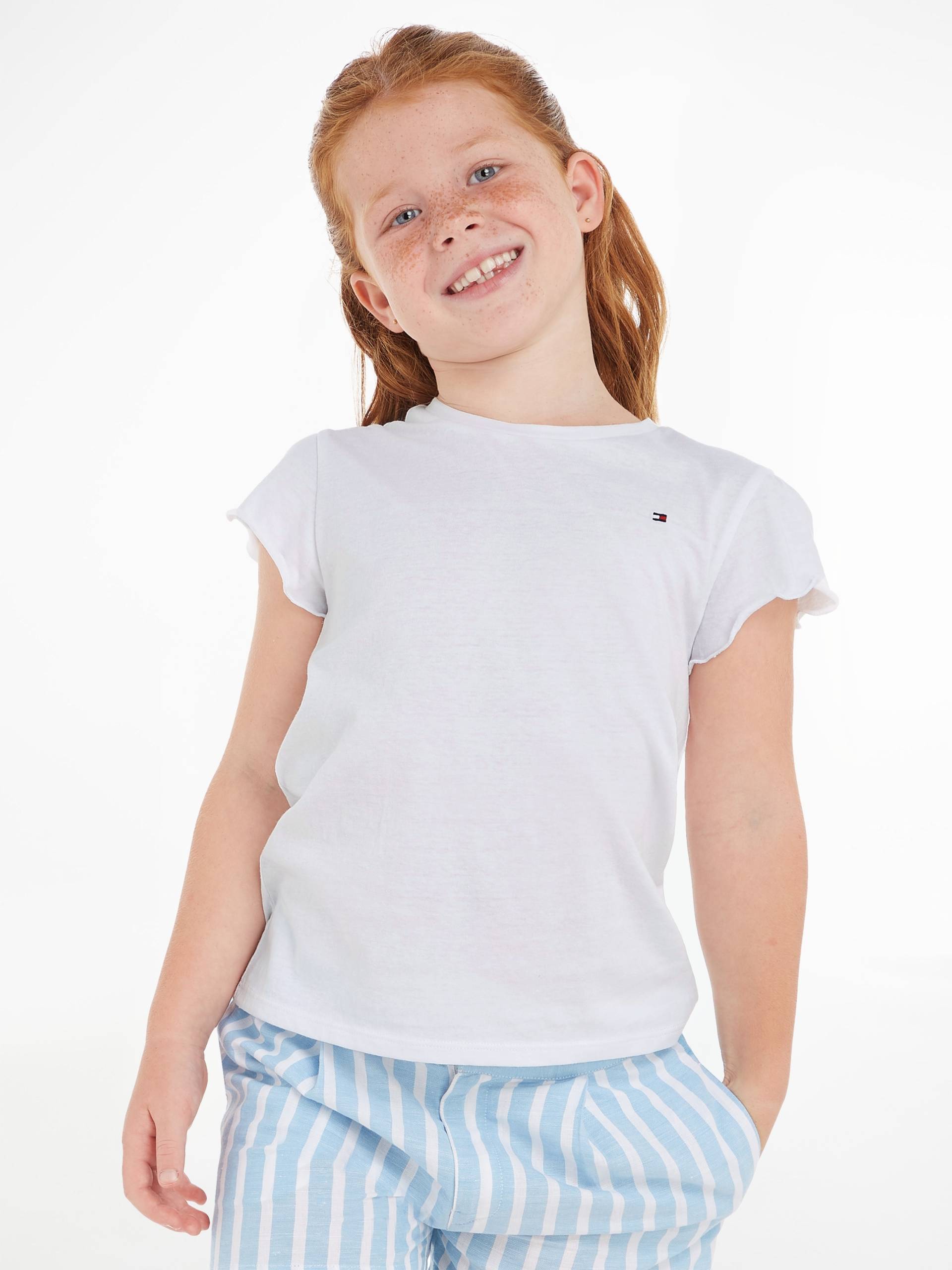 Tommy Hilfiger T-Shirt »ESSENTIAL RUFFLE SLEEVE TOP«, für Babys von Tommy Hilfiger