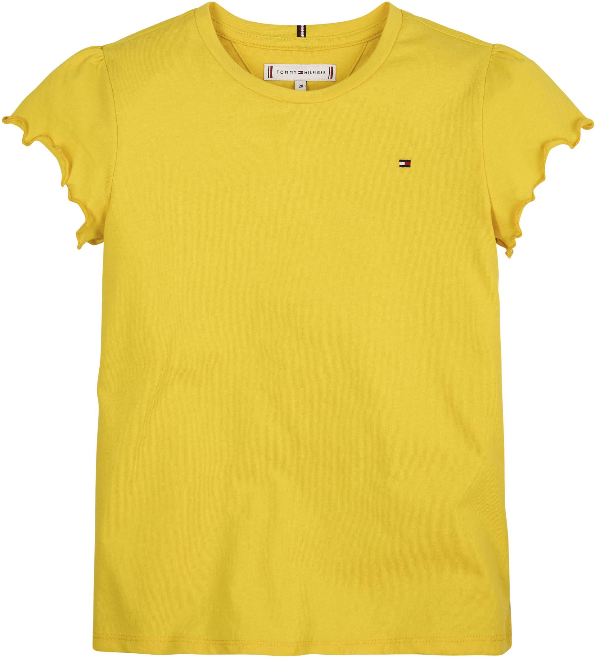 Tommy Hilfiger T-Shirt »ESSENTIAL RUFFLE SLEEVE TOP« von Tommy Hilfiger