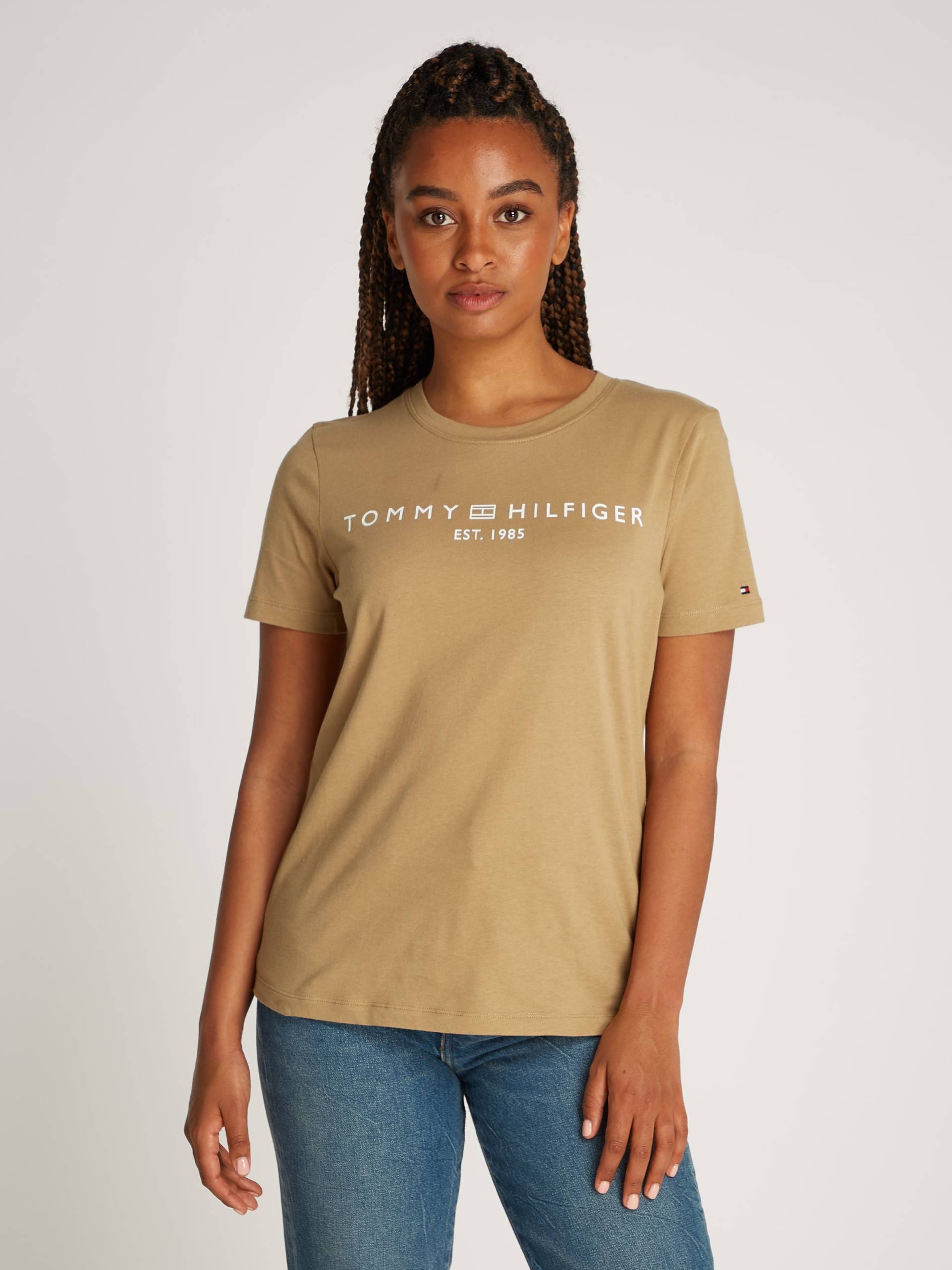 Tommy Hilfiger T-Shirt »REG CORP LOGO C-NK SS«, mit Logoschriftzug Tommy Hilfiger T-Shirt »REG CORP LOGO C-NK SS«, mit Logoschriftzug von Tommy Hilfiger
