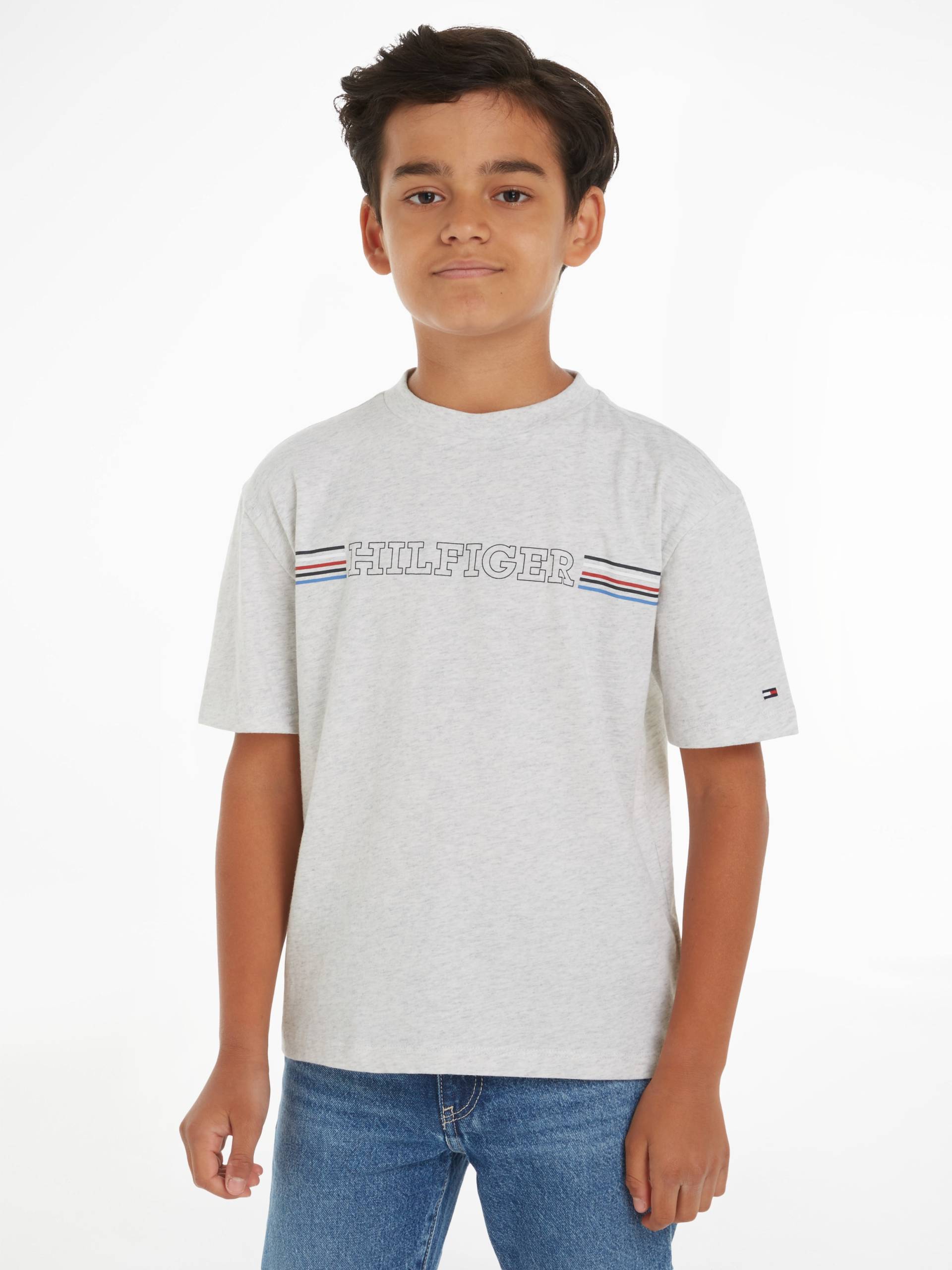 Tommy Hilfiger T-Shirt »STRIPE CHEST HILFIGER«, Kinder bis 16 Jahre von Tommy Hilfiger