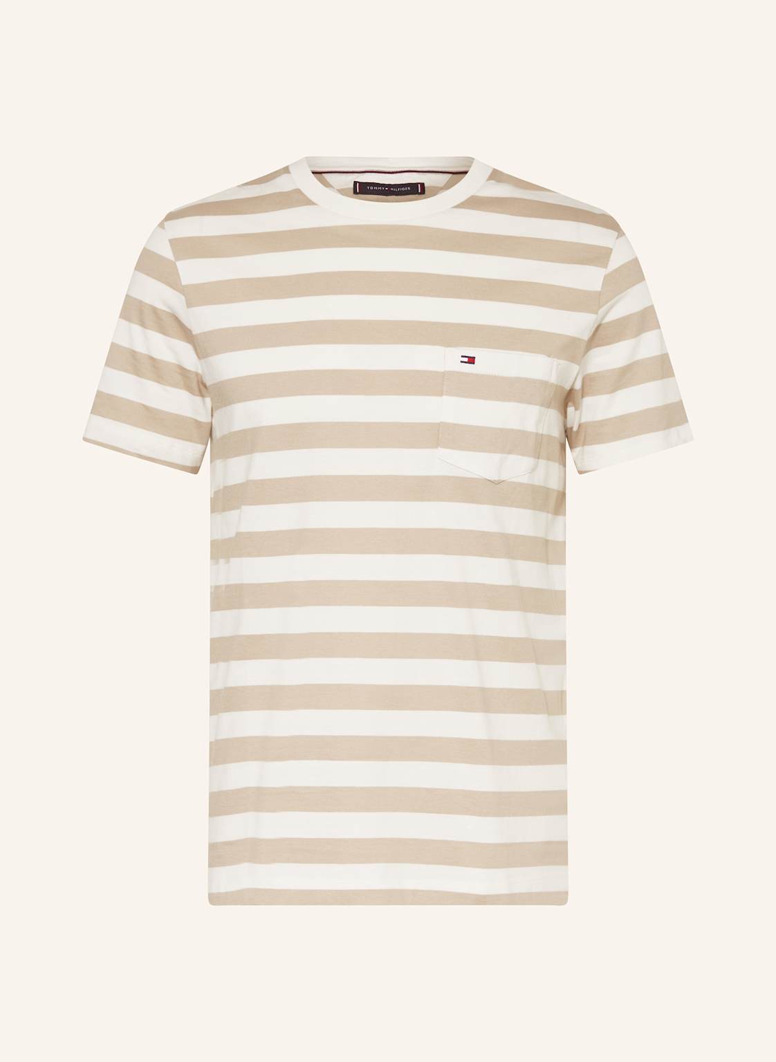Tommy Hilfiger T-Shirt beige Tommy Hilfiger T-Shirt beige von Tommy Hilfiger
