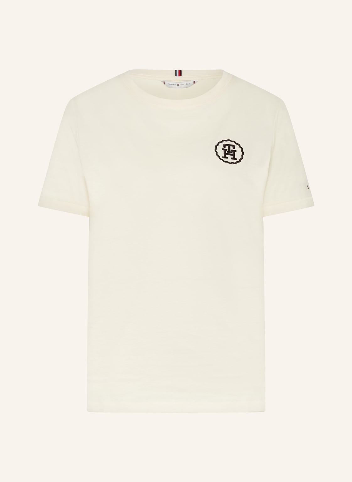 Tommy Hilfiger T-Shirt beige von Tommy Hilfiger