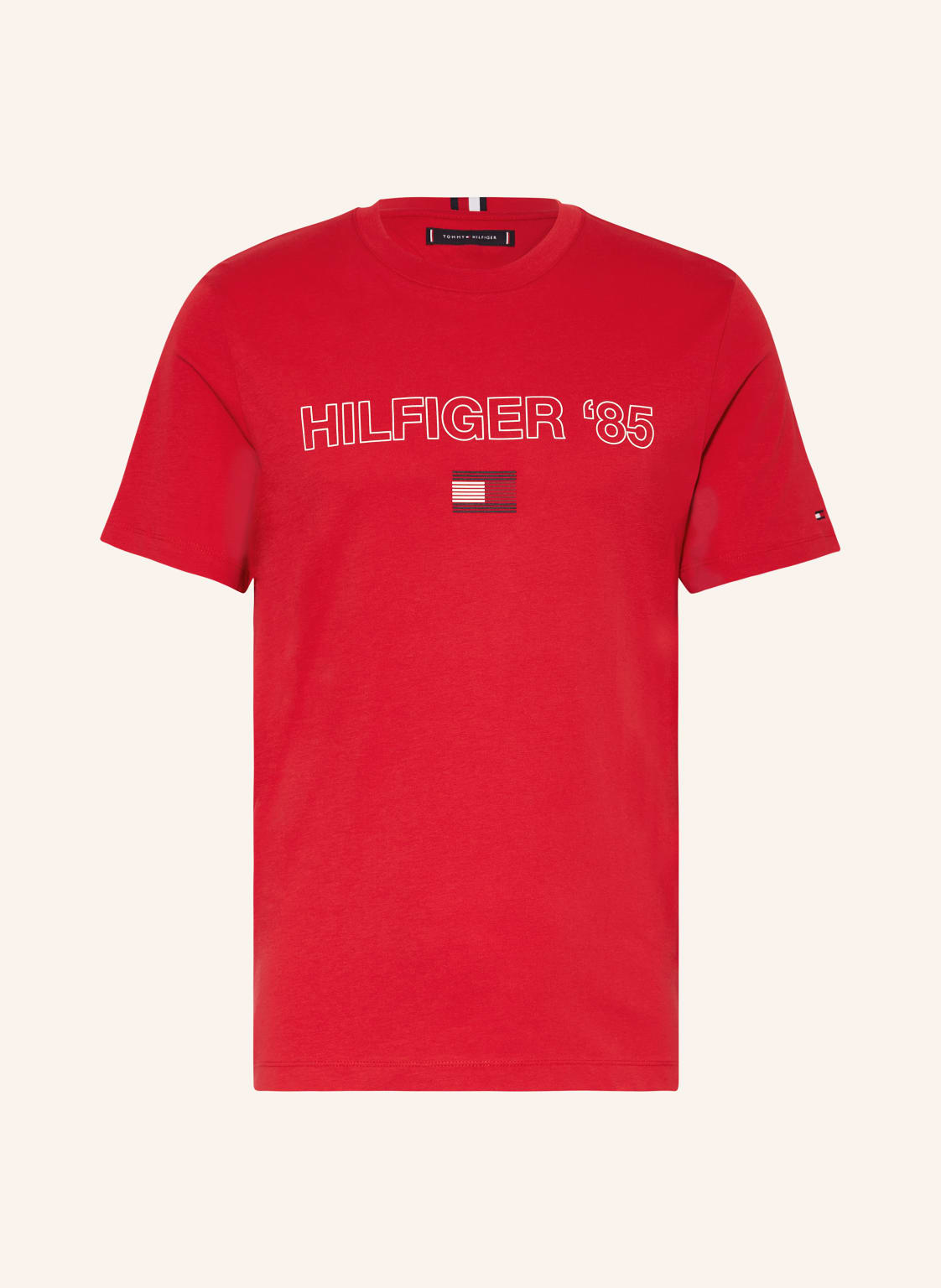 Tommy Hilfiger T-Shirt rot von Tommy Hilfiger