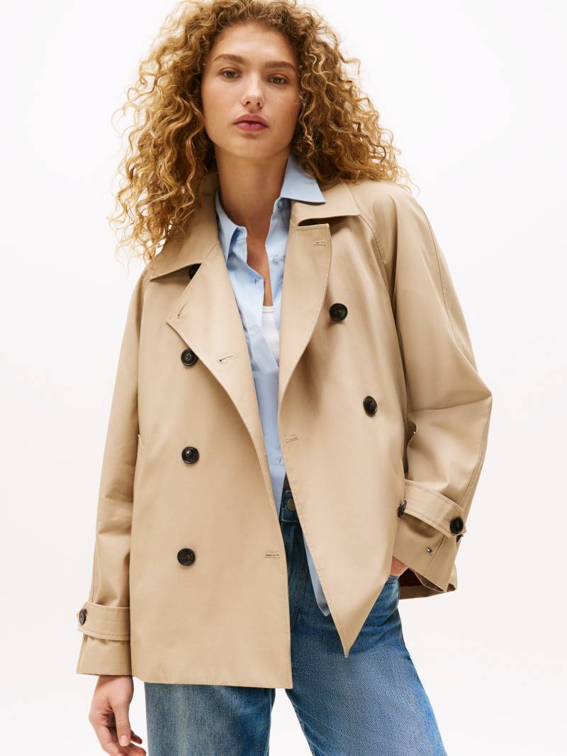 Tommy Hilfiger Trenchcoat »COTTON REG SHORT TRENCH COAT« von Tommy Hilfiger