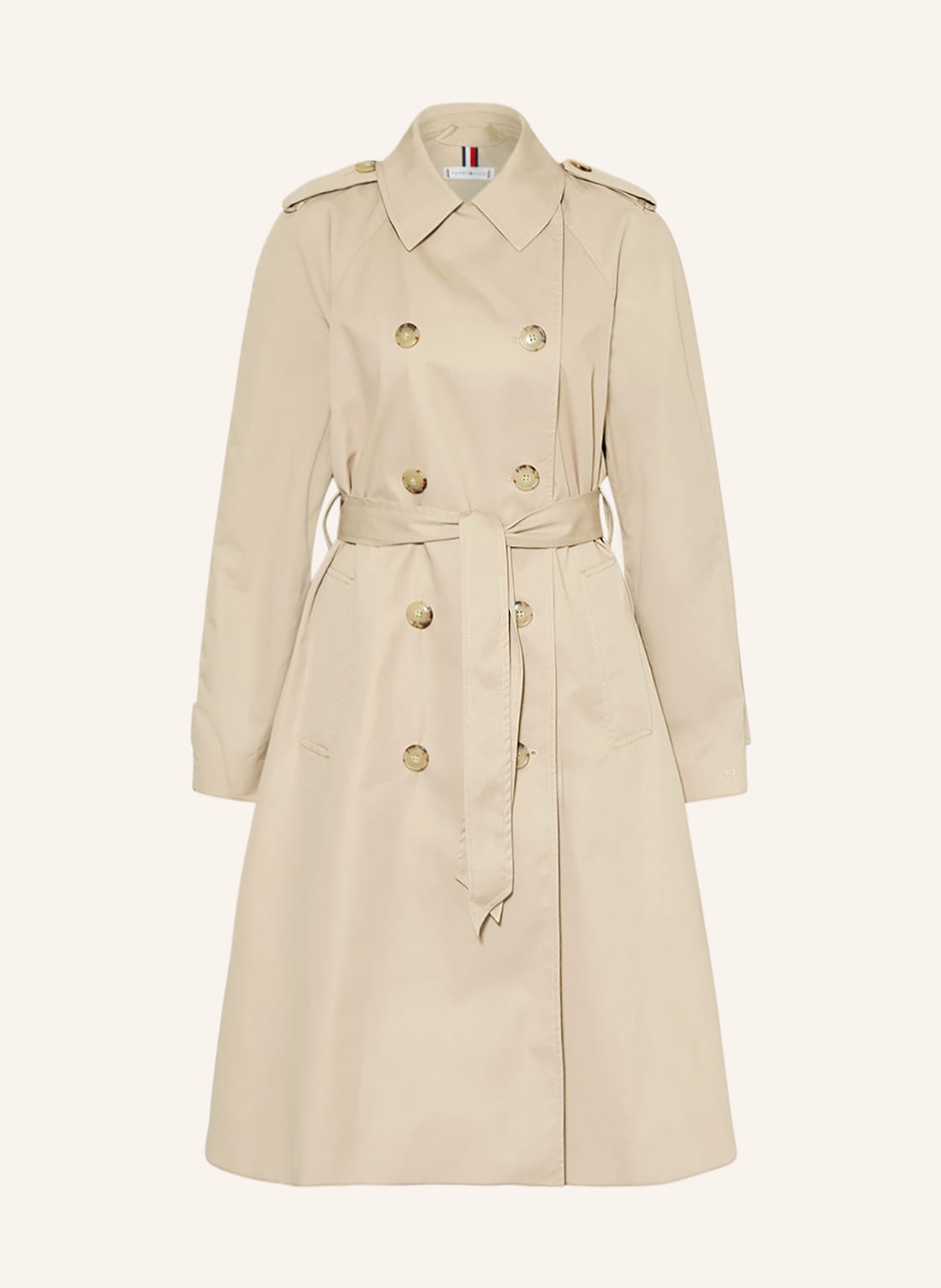 Tommy Hilfiger Trenchcoat beige von Tommy Hilfiger