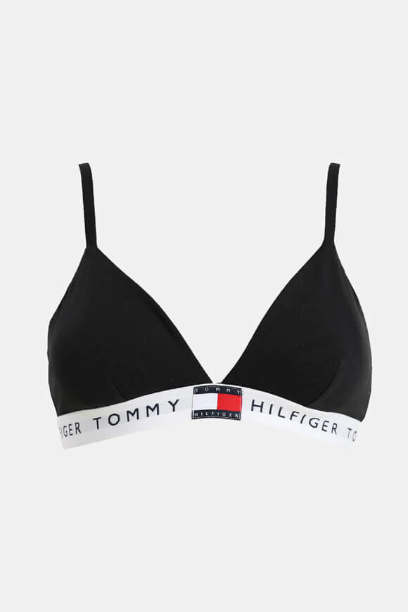 Tommy Hilfiger Triangel-BH | Black | Damen  | L von Tommy Hilfiger