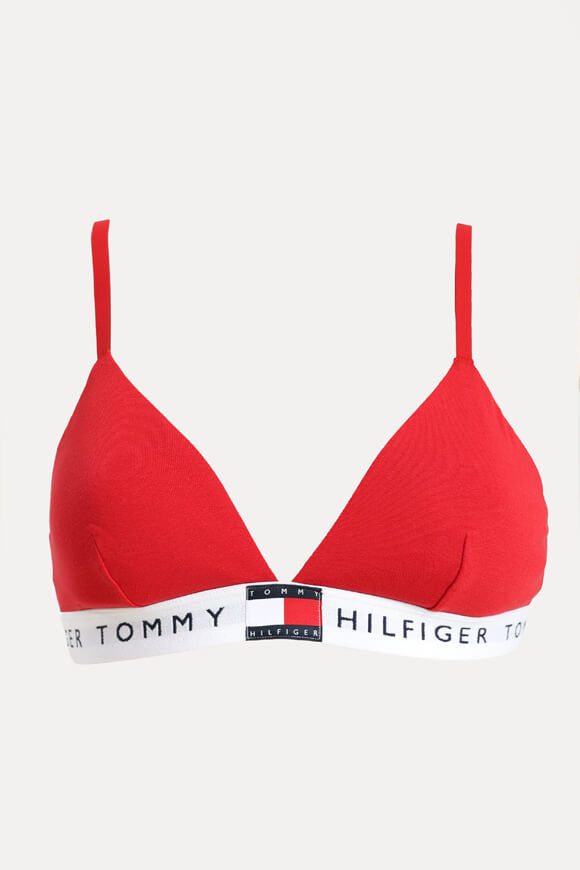 Tommy Hilfiger Triangel-BH | Primary Red | Damen  | L von Tommy Hilfiger