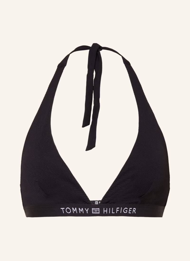 Tommy Hilfiger Triangel-Bikini-Top schwarz von Tommy Hilfiger