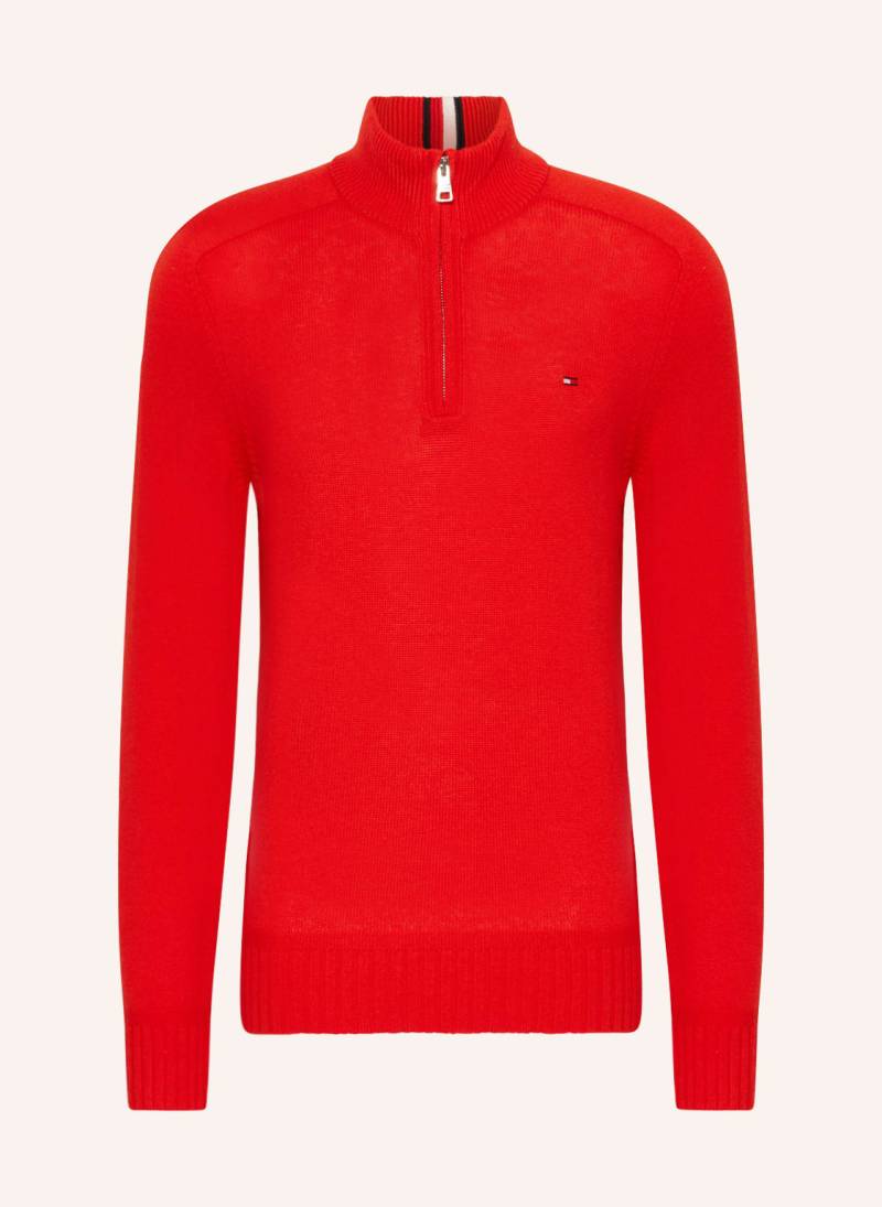 Tommy Hilfiger Troyer rot von Tommy Hilfiger