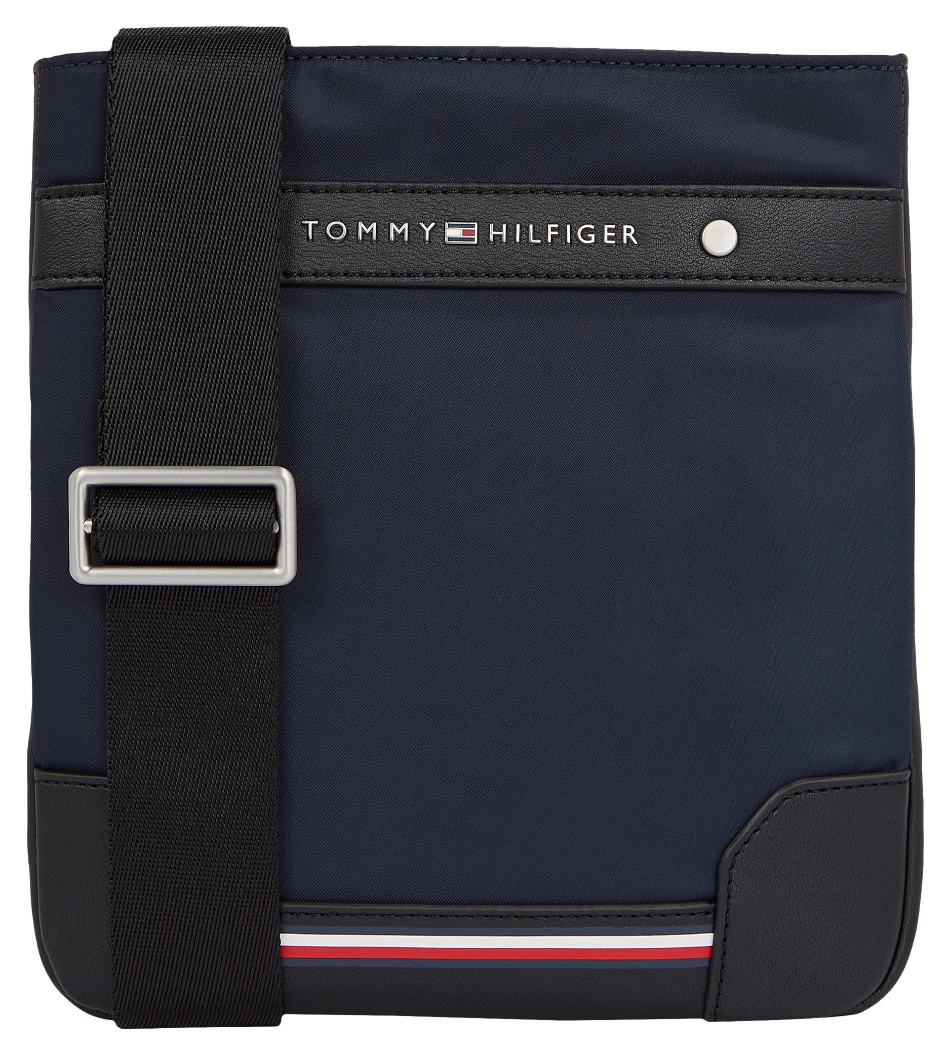 Tommy Hilfiger Umhängetasche »TH CENTRAL RPREVE MINI CROSSOVER«, mit hochwertigen Metallbeschlägen von Tommy Hilfiger