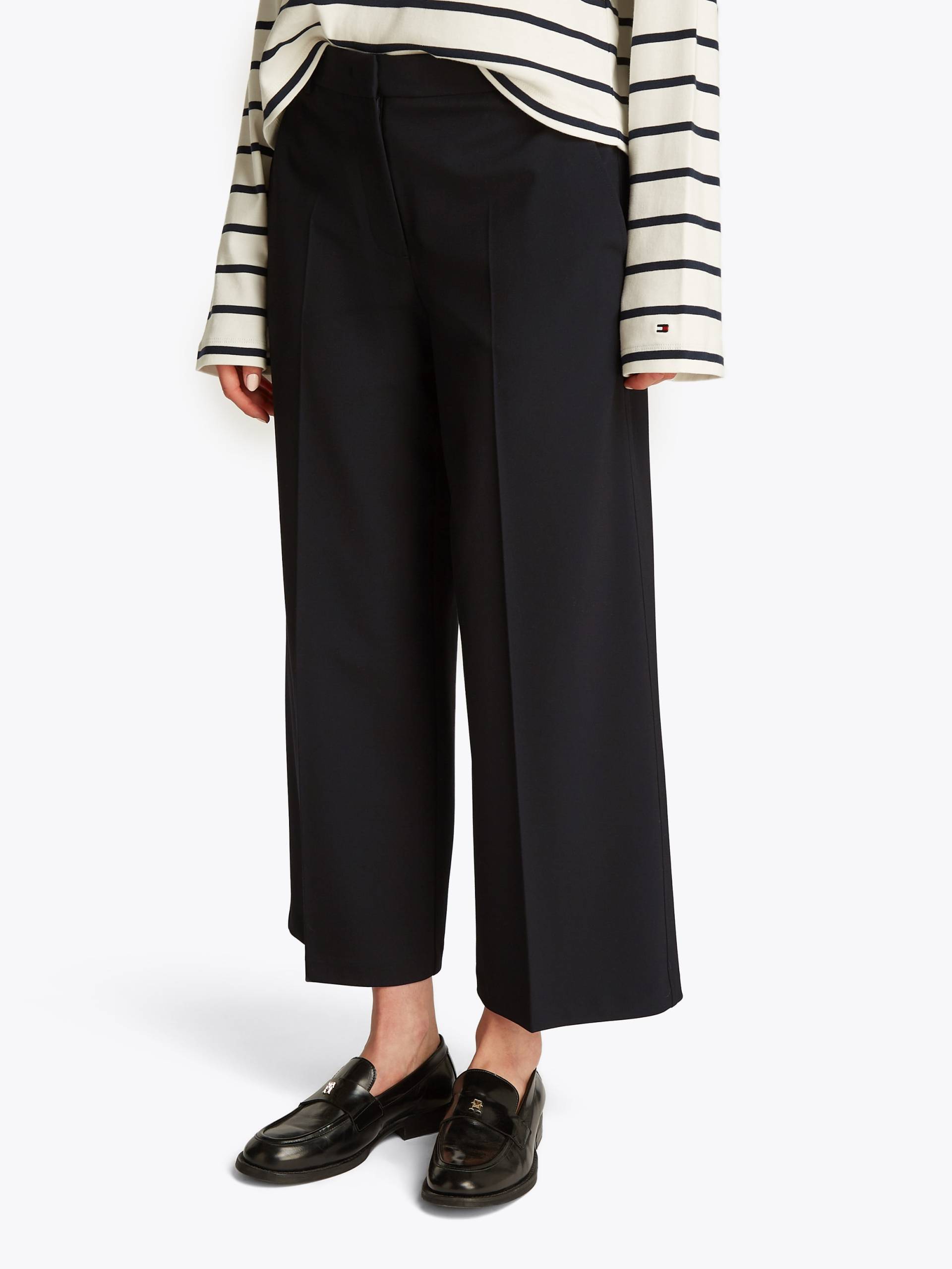 Tommy Hilfiger Webhose »Low Normal Waist Bi-Stretch«, Gürtelschlaufe, elastisch, pflegeleicht bügelfrei, Business casual von Tommy Hilfiger