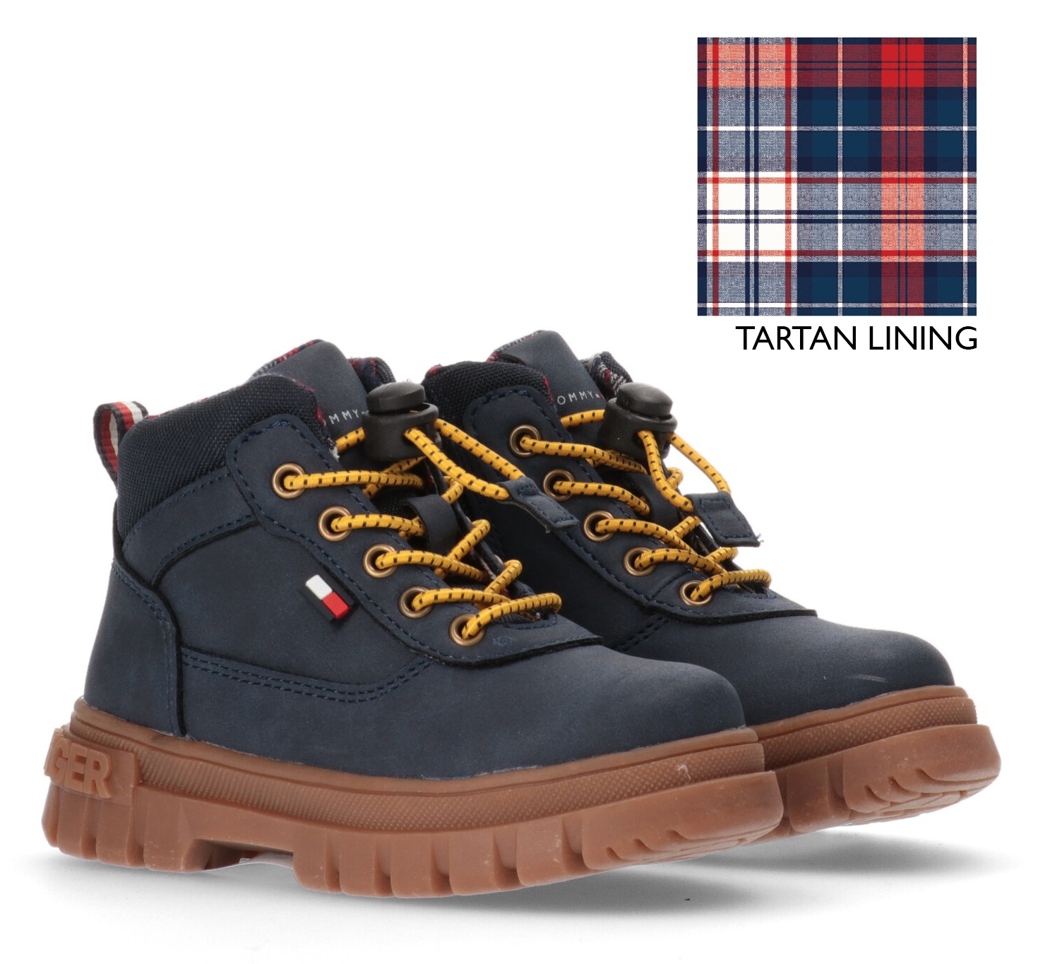 Tommy Hilfiger Winterboots »LACE-UP BOOTIE OCHRE/BLACK« von Tommy Hilfiger