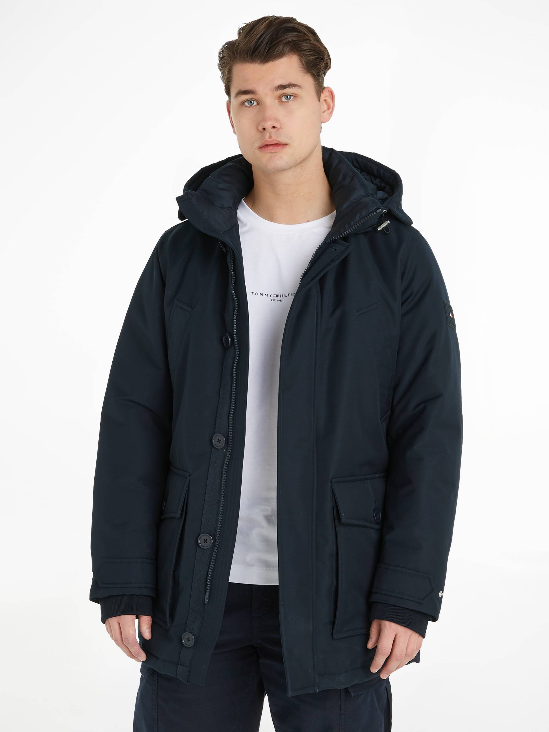 Tommy Hilfiger Parka »ROCKIE NON FUR DOWN PARKA«, mit Kapuze von Tommy Hilfiger