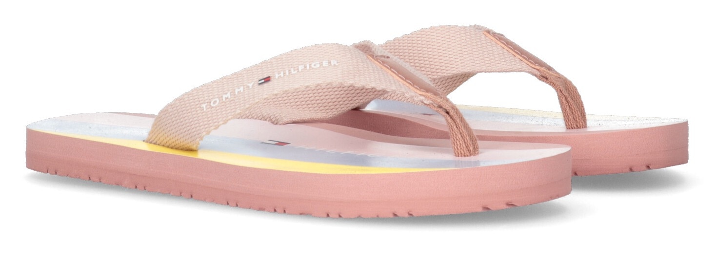 Tommy Hilfiger Zehentrenner »HEART PRINT VELCRO SANDAL« von Tommy Hilfiger