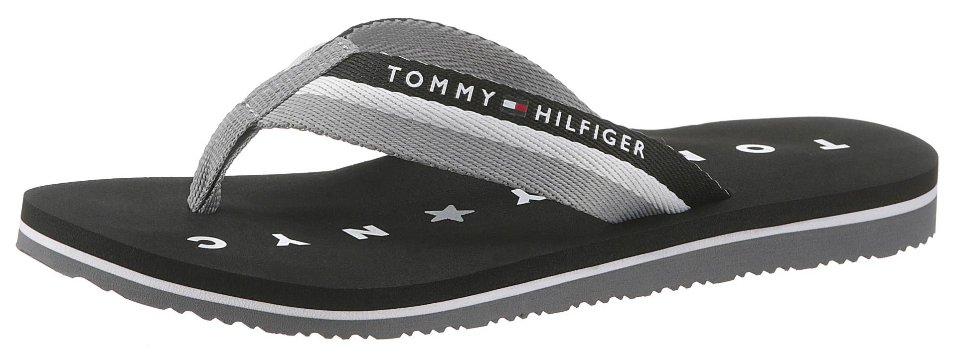 Tommy Hilfiger Zehentrenner »TOMMY LOVES NY BEACH SANDAL« von Tommy Hilfiger