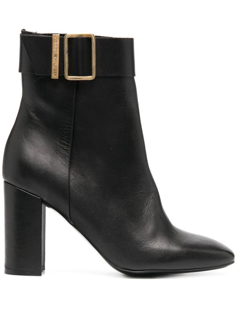 Tommy Hilfiger buckle-cuff ankle boots - Black von Tommy Hilfiger