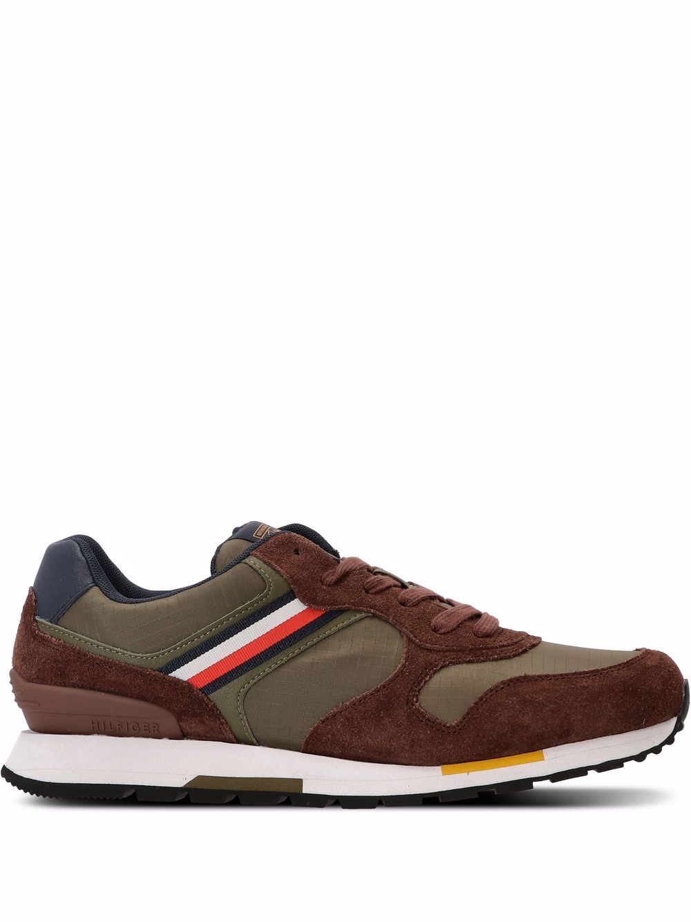 Tommy Hilfiger casual low-top sneakers - Brown von Tommy Hilfiger