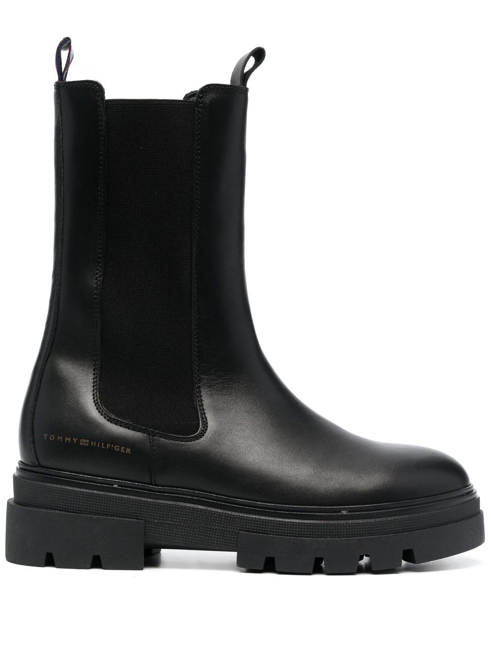 Tommy Hilfiger chunky Chelsea boots - Black von Tommy Hilfiger