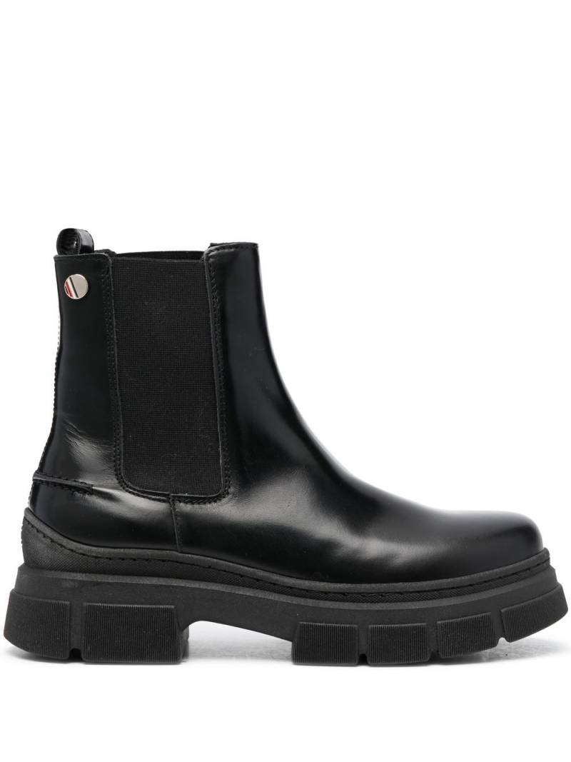 Tommy Hilfiger chunky-sole leather Chelsea boots - Black von Tommy Hilfiger