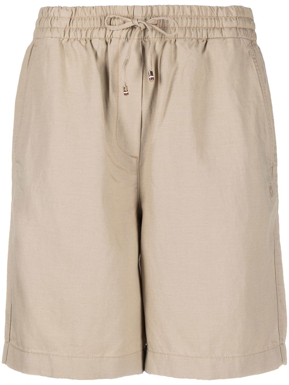 Tommy Hilfiger drawstring knee-length shorts - Neutrals von Tommy Hilfiger