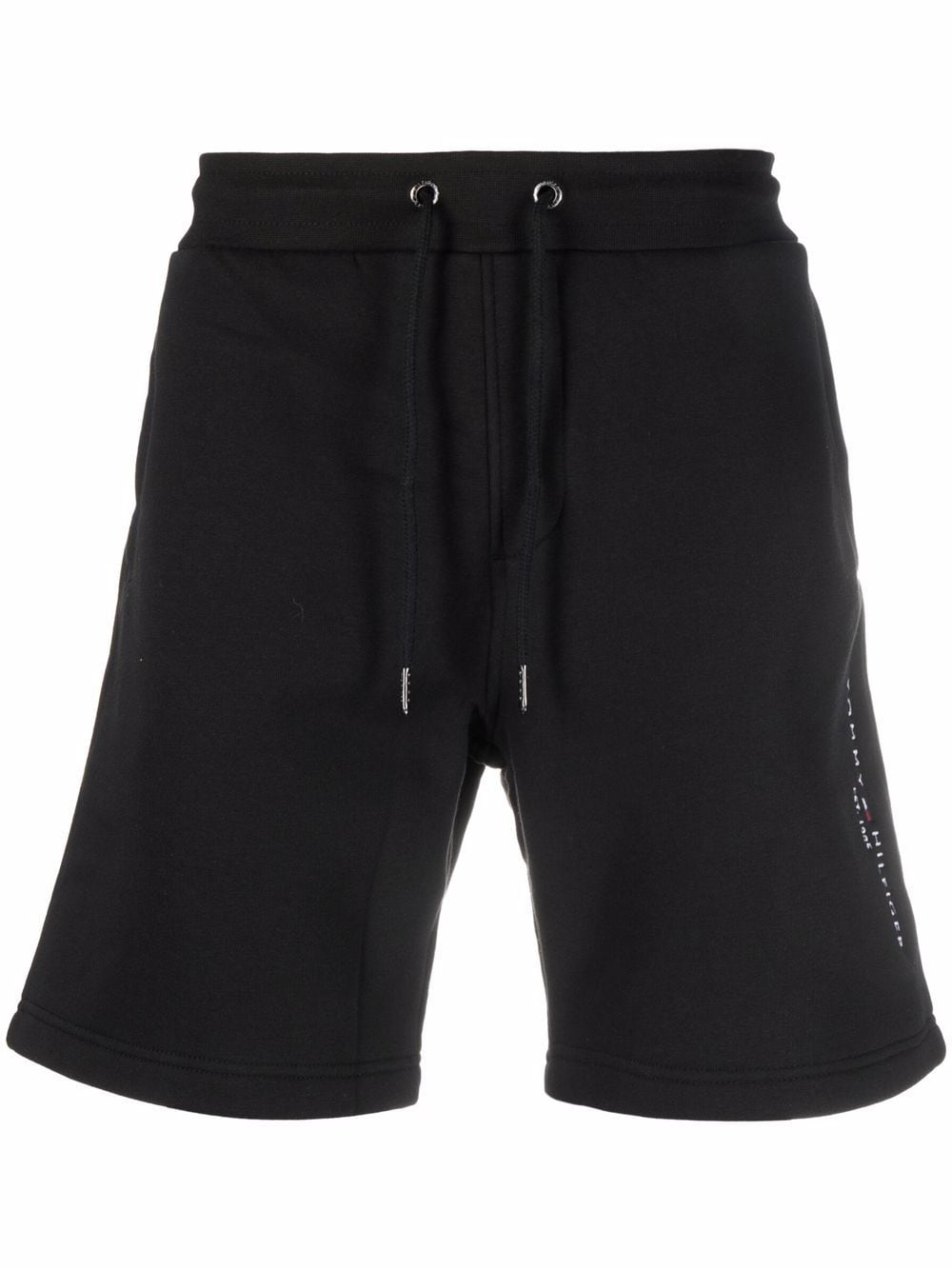 Tommy Hilfiger drawstring-waist cotton-blend track shorts - Black von Tommy Hilfiger