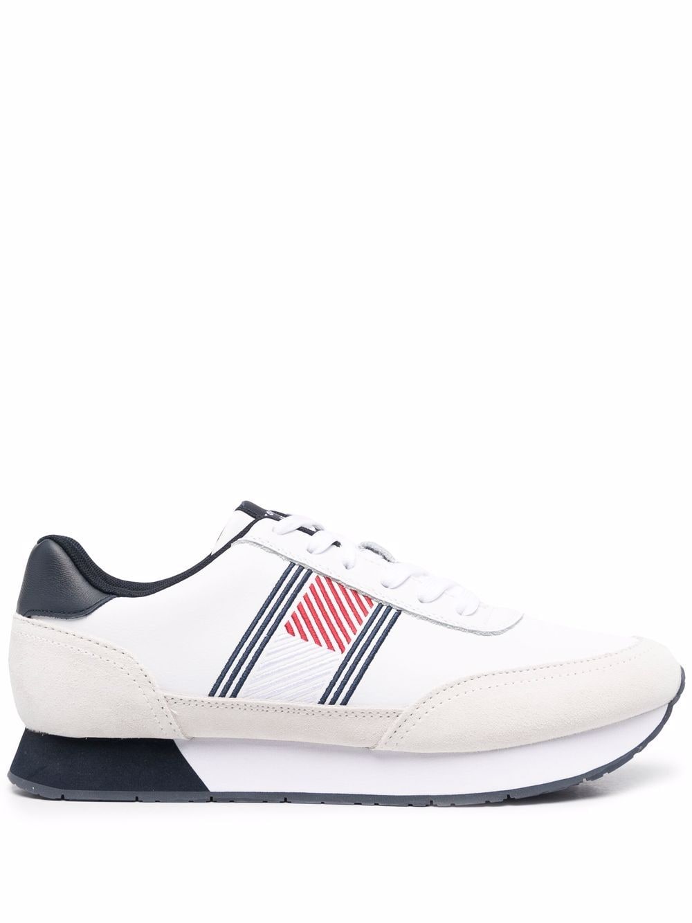 Tommy Hilfiger embroidered-design sneakers - White von Tommy Hilfiger