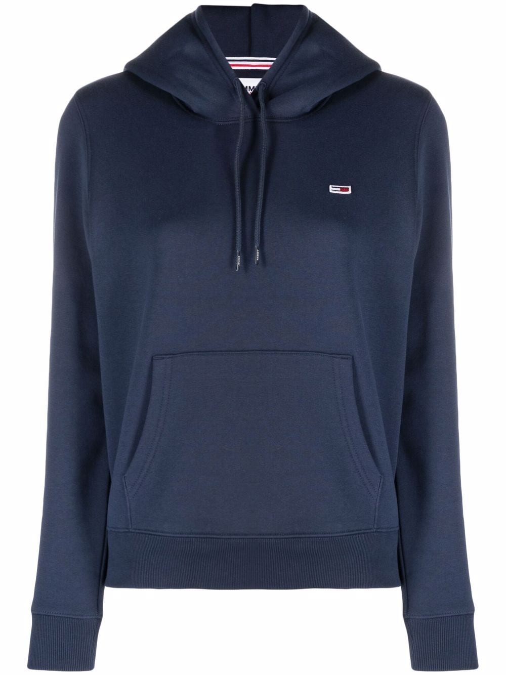 Tommy Hilfiger embroidered logo hoodie - Blue von Tommy Hilfiger