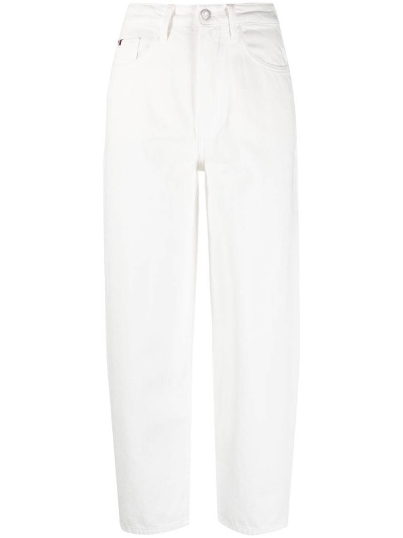 Tommy Hilfiger high-waisted tapered jeans - White von Tommy Hilfiger