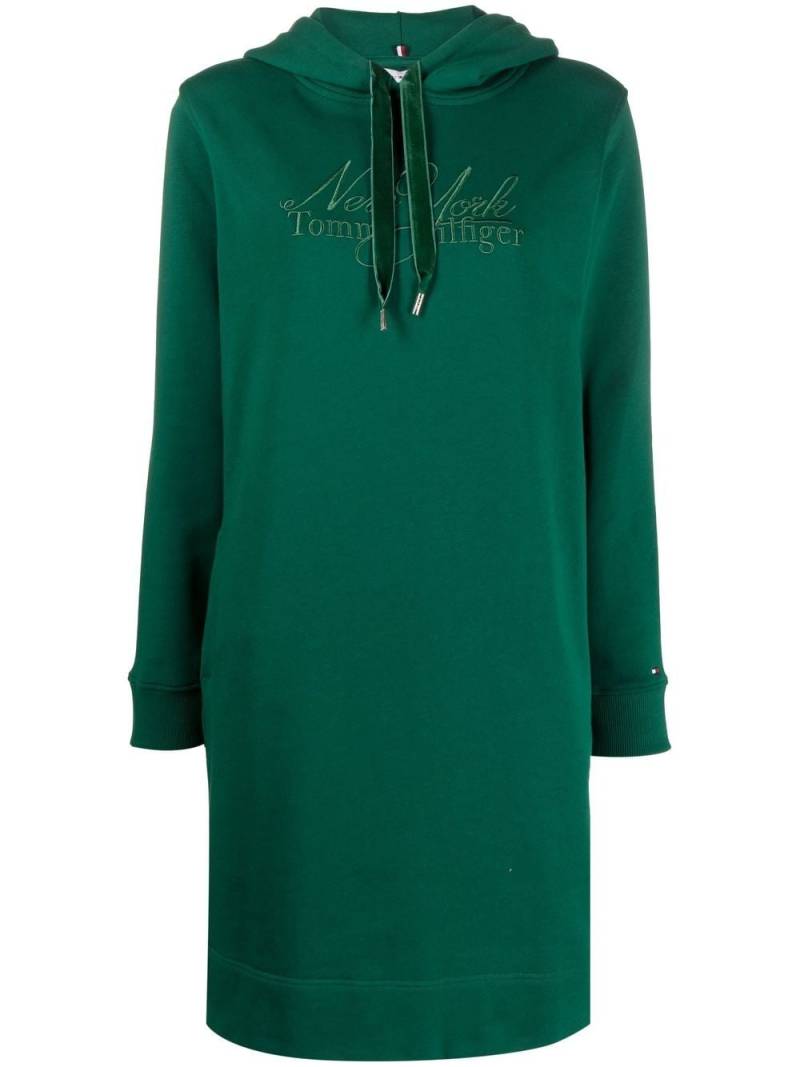 Tommy Hilfiger hoodie cotton dress - Green von Tommy Hilfiger