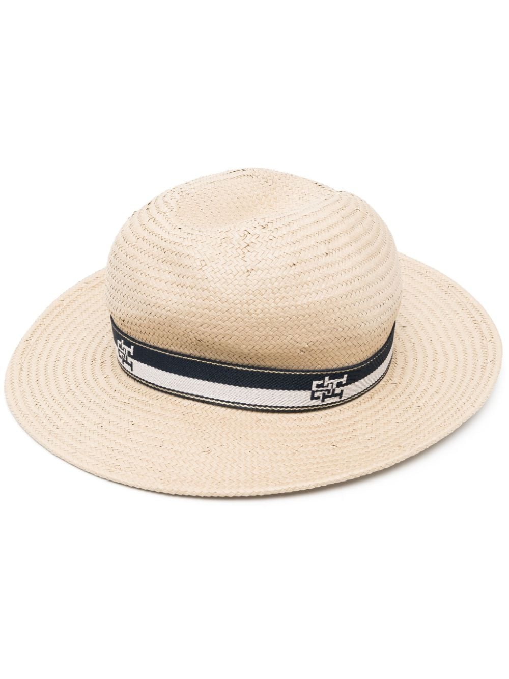 Tommy Hilfiger interwoven logo-print hat - Neutrals von Tommy Hilfiger