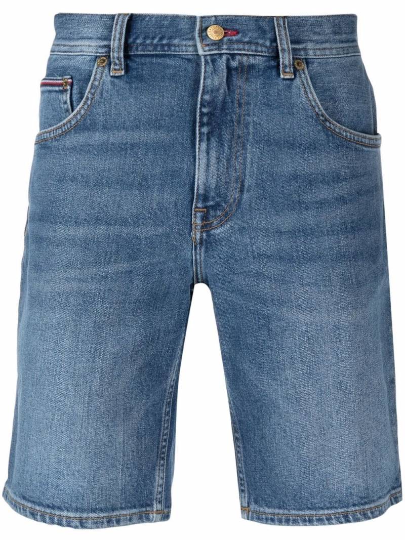 Tommy Hilfiger knee-length denim shorts - Blue von Tommy Hilfiger