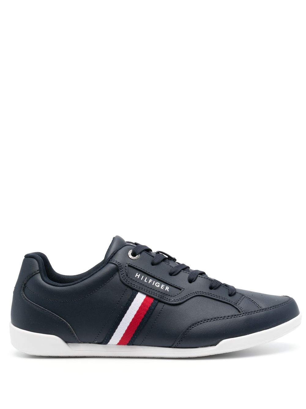 Tommy Hilfiger logo-print low-top sneakers - Blue von Tommy Hilfiger