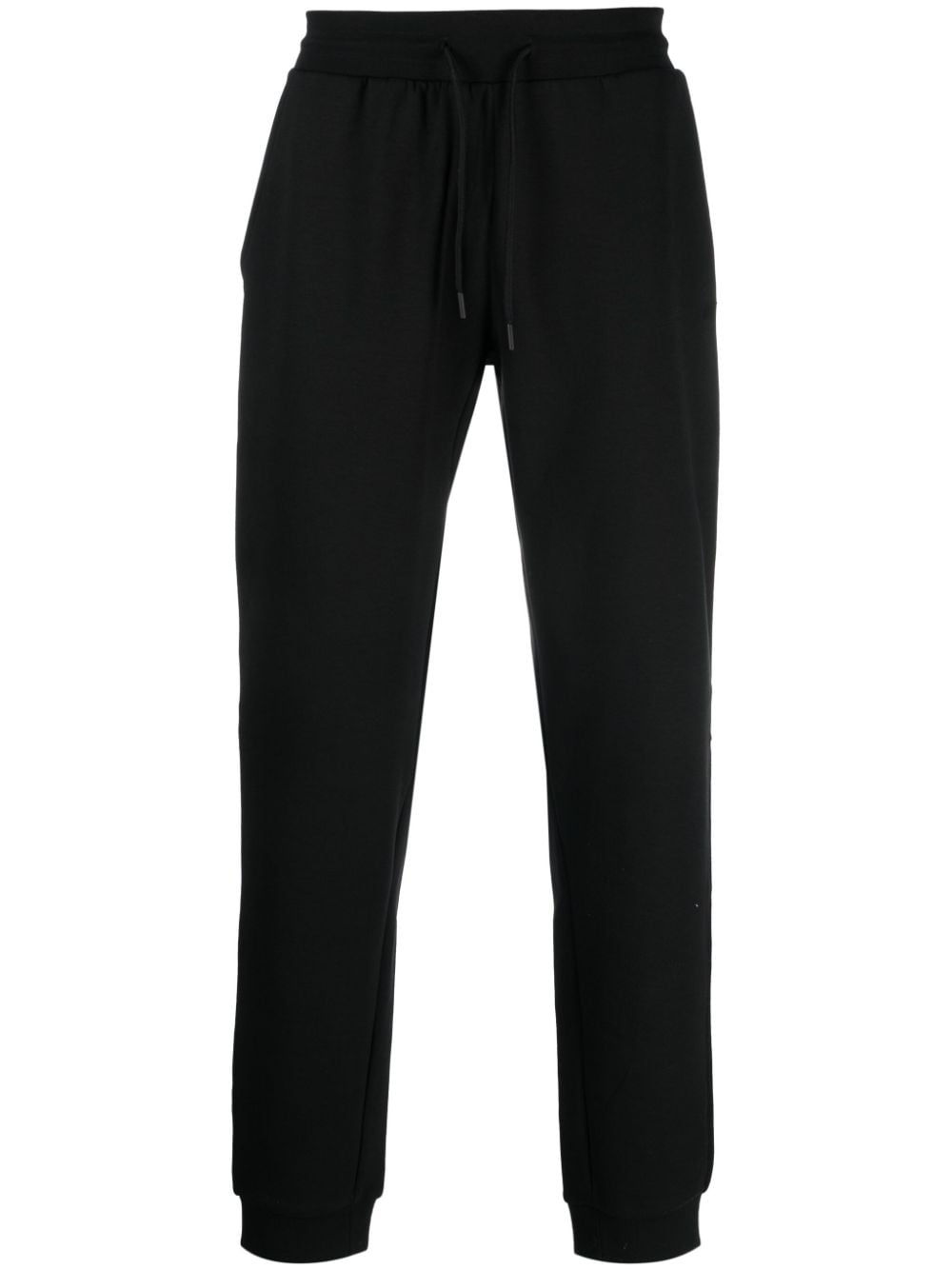 Tommy Hilfiger logo-rubberised track pants - Black von Tommy Hilfiger