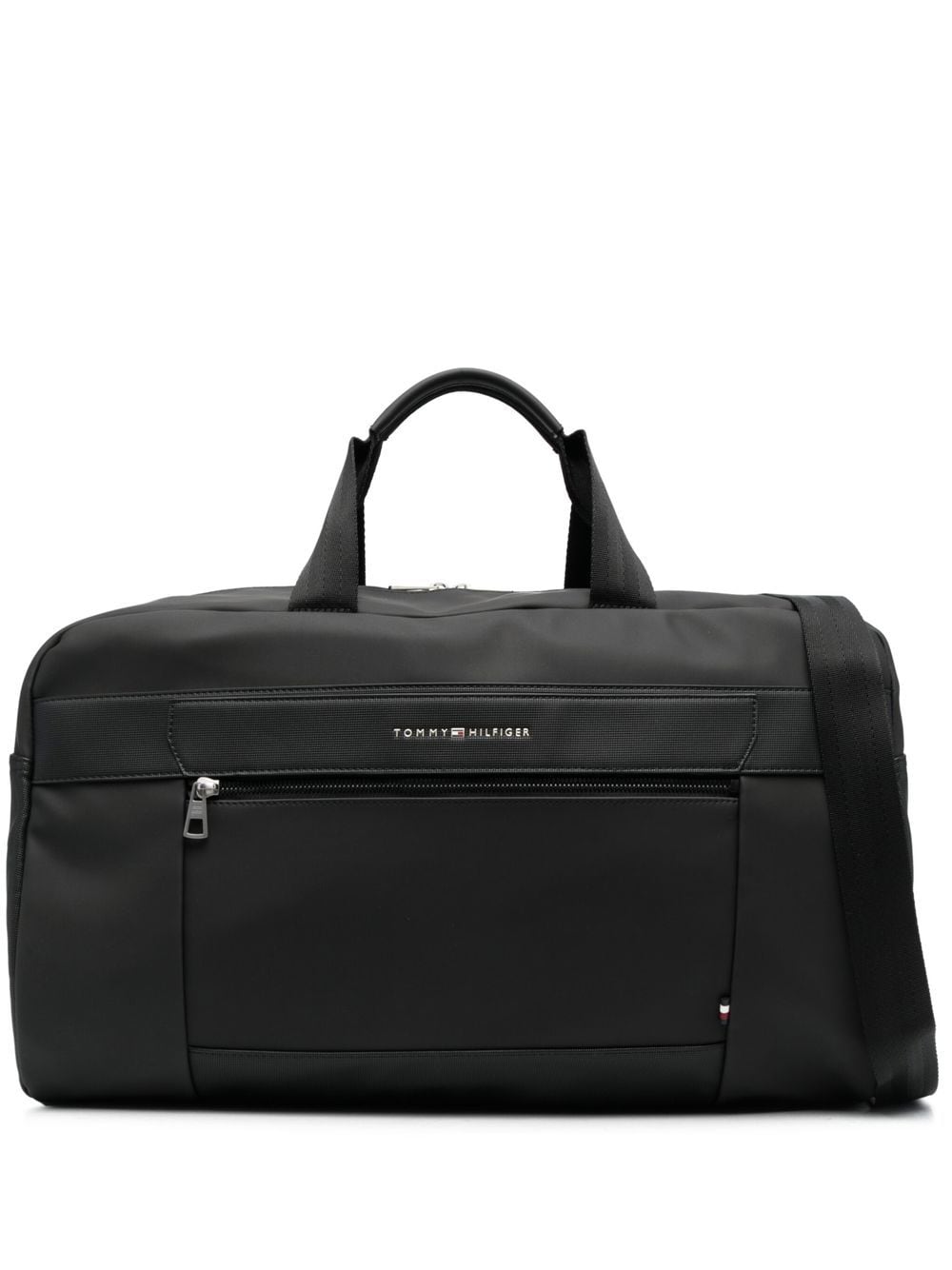 Tommy Hilfiger logo weekender bag - Black von Tommy Hilfiger