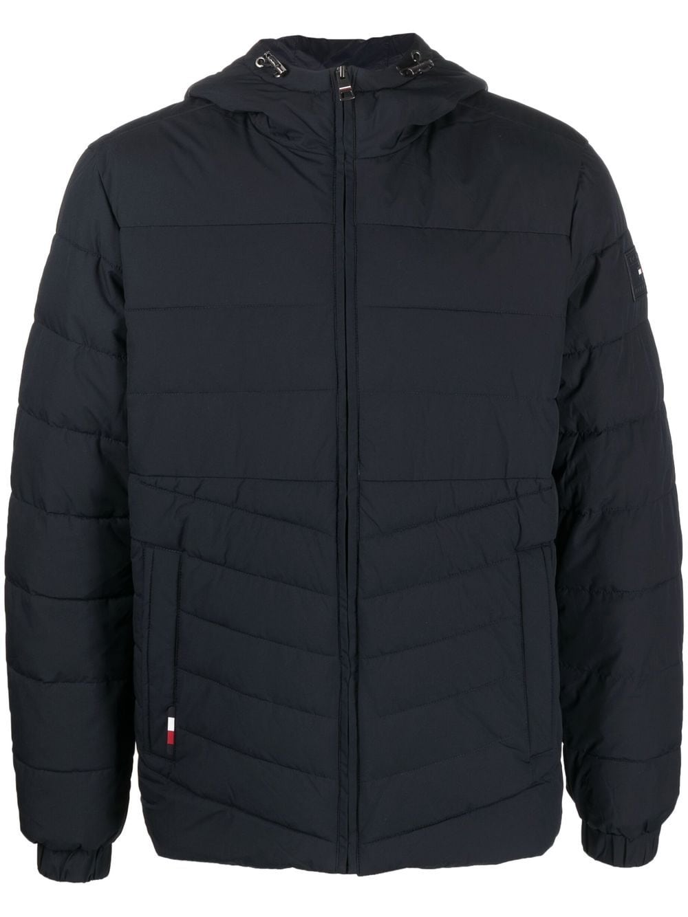 Tommy Hilfiger padded hooded jacket - Blue von Tommy Hilfiger