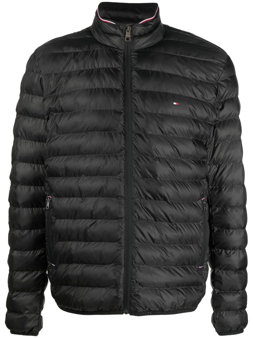 Tommy Hilfiger padded zip-up jacket - Black von Tommy Hilfiger