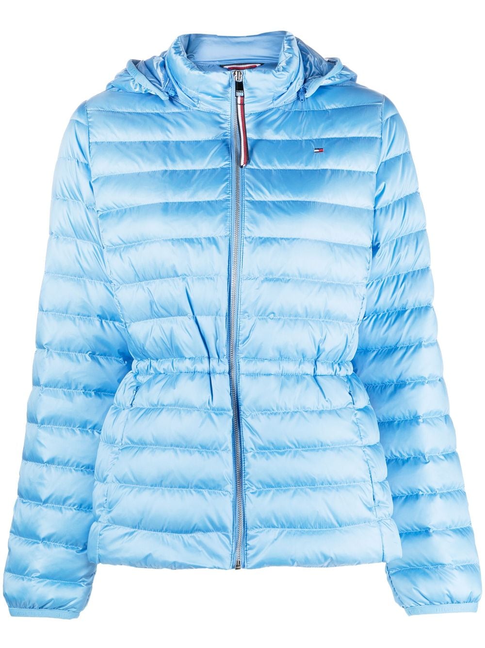 Tommy Hilfiger quilted hooded down-filled jacket - Blue von Tommy Hilfiger