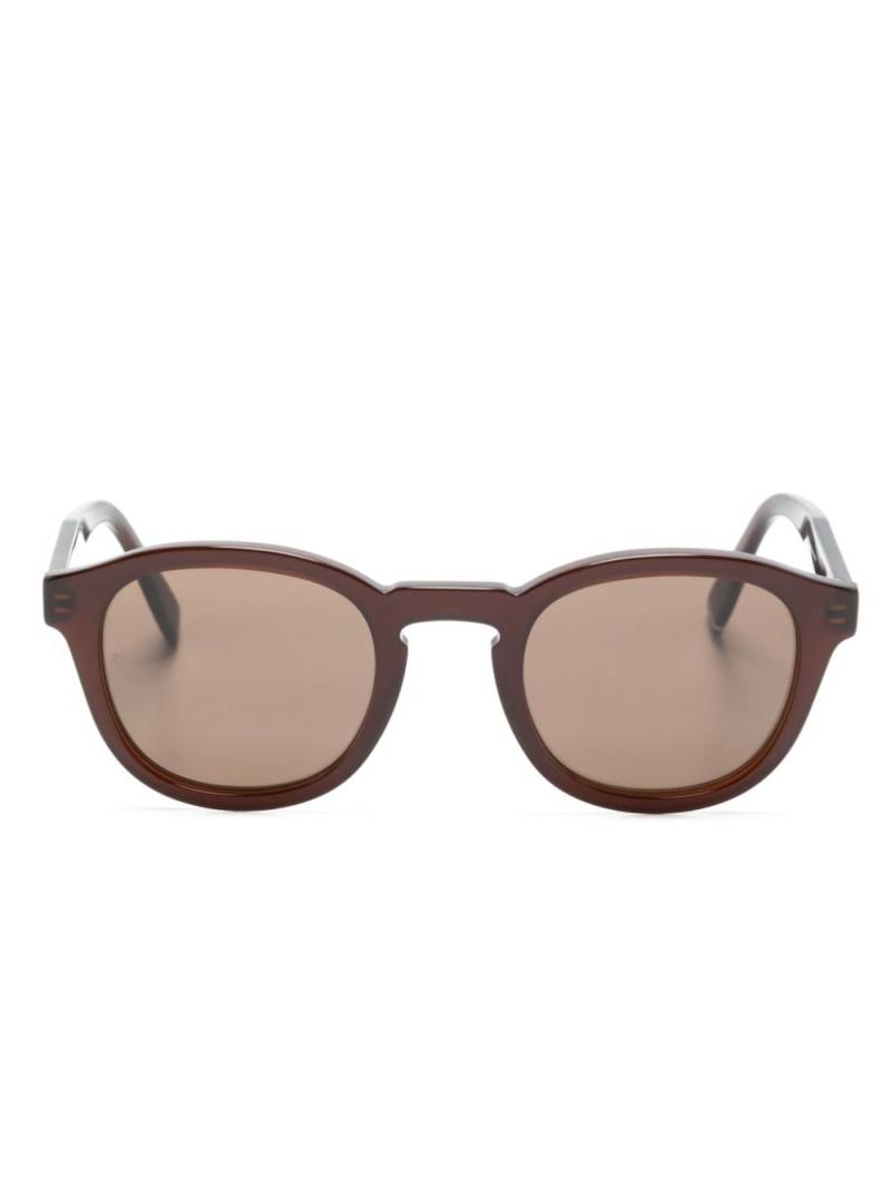 Tommy Hilfiger round-frame tinted sunglasses - Brown von Tommy Hilfiger