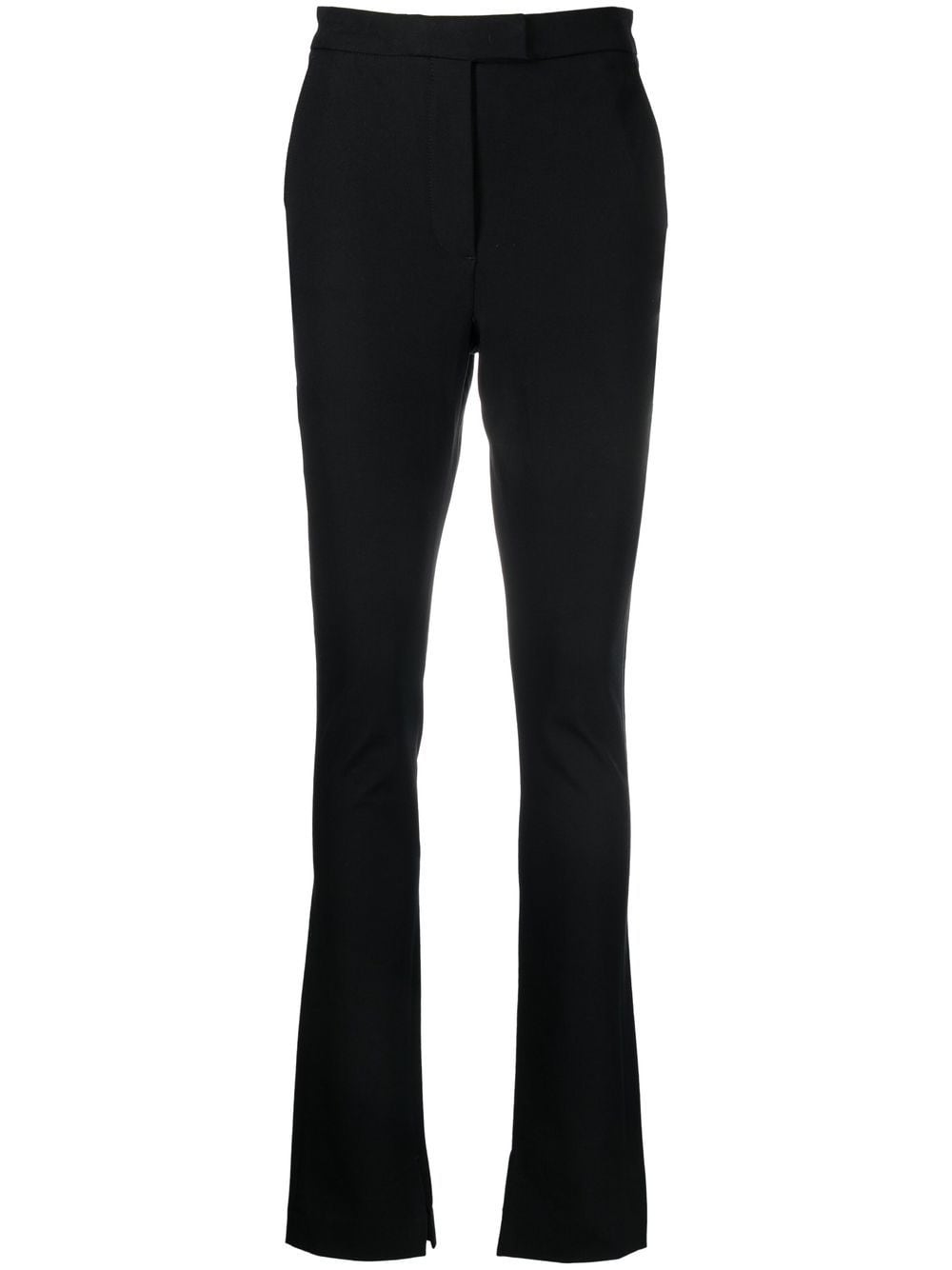 Tommy Hilfiger side-sit four-pocket slim-fit trousers - Black von Tommy Hilfiger