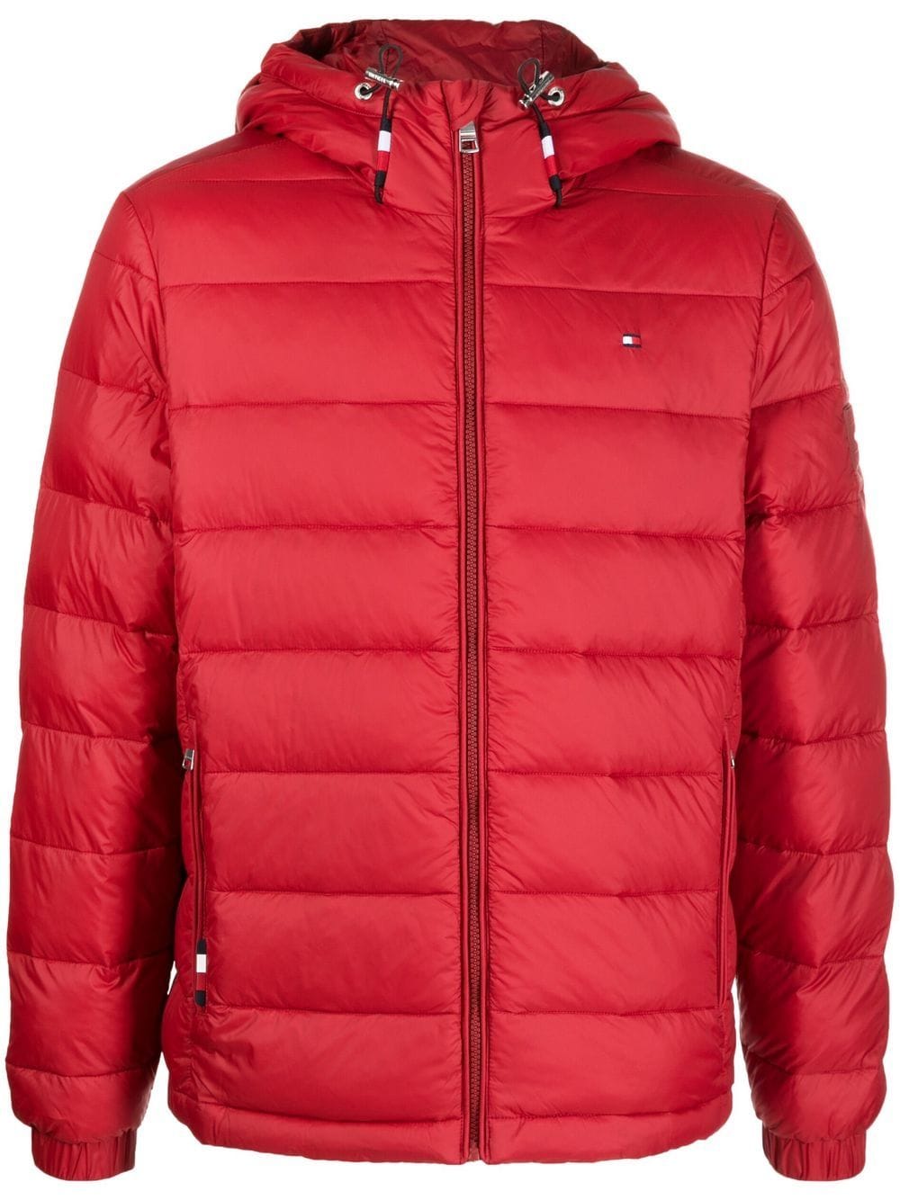 Tommy Hilfiger zip-up padded jacket - Red von Tommy Hilfiger