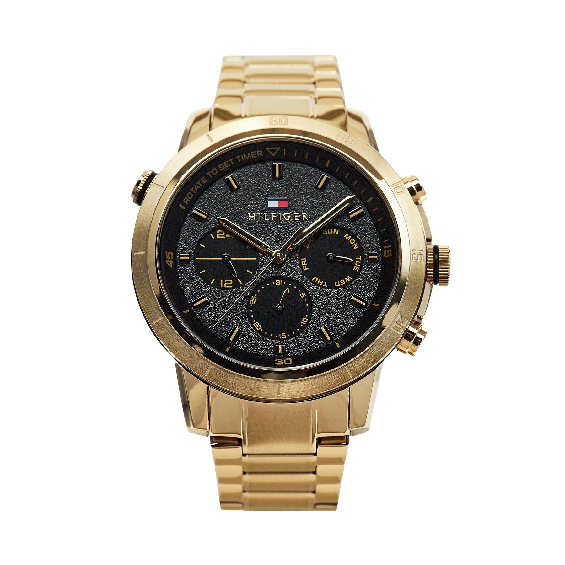 Uhr Tommy Hilfiger Troy 1792109 Gold/Black von Tommy Hilfiger