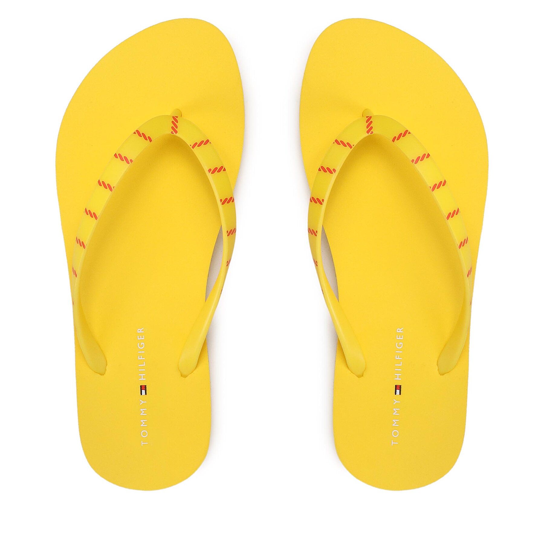 Zehentrenner Tommy Hilfiger Essential Beach Sandal FW0FW07141 Yellow ZGS von Tommy Hilfiger