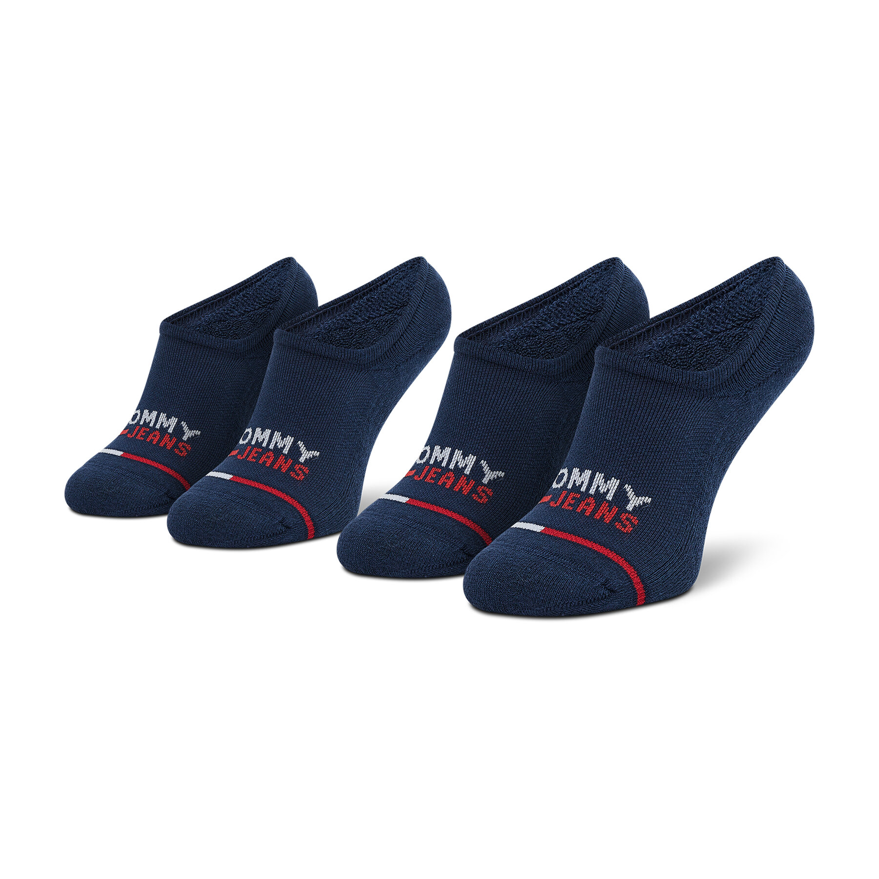 2er-Set Unisex-Sneakersocken Tommy Jeans 701218958 Navy 002 von Tommy Jeans