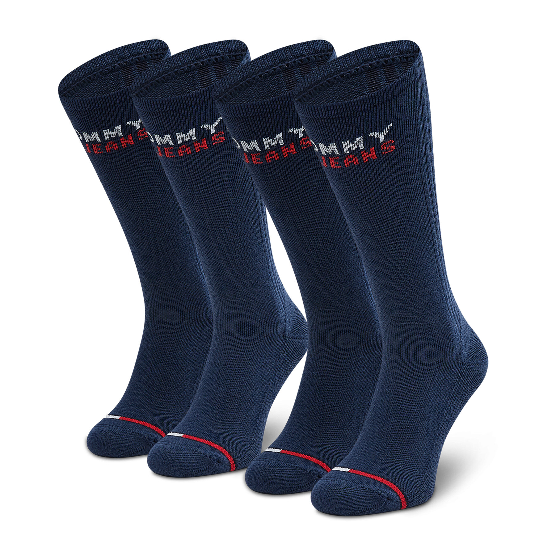 2er-Set hohe Unisex-Socken Tommy Jeans 701218957 Navy 002 von Tommy Jeans