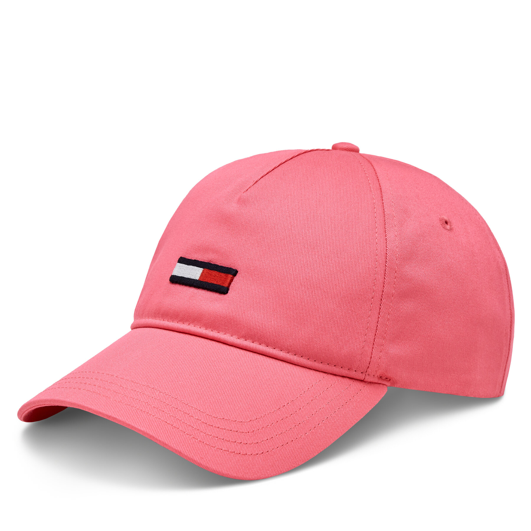 Cap Tommy Jeans Elongated AW0AW15842 Pink Alert THW von Tommy Jeans