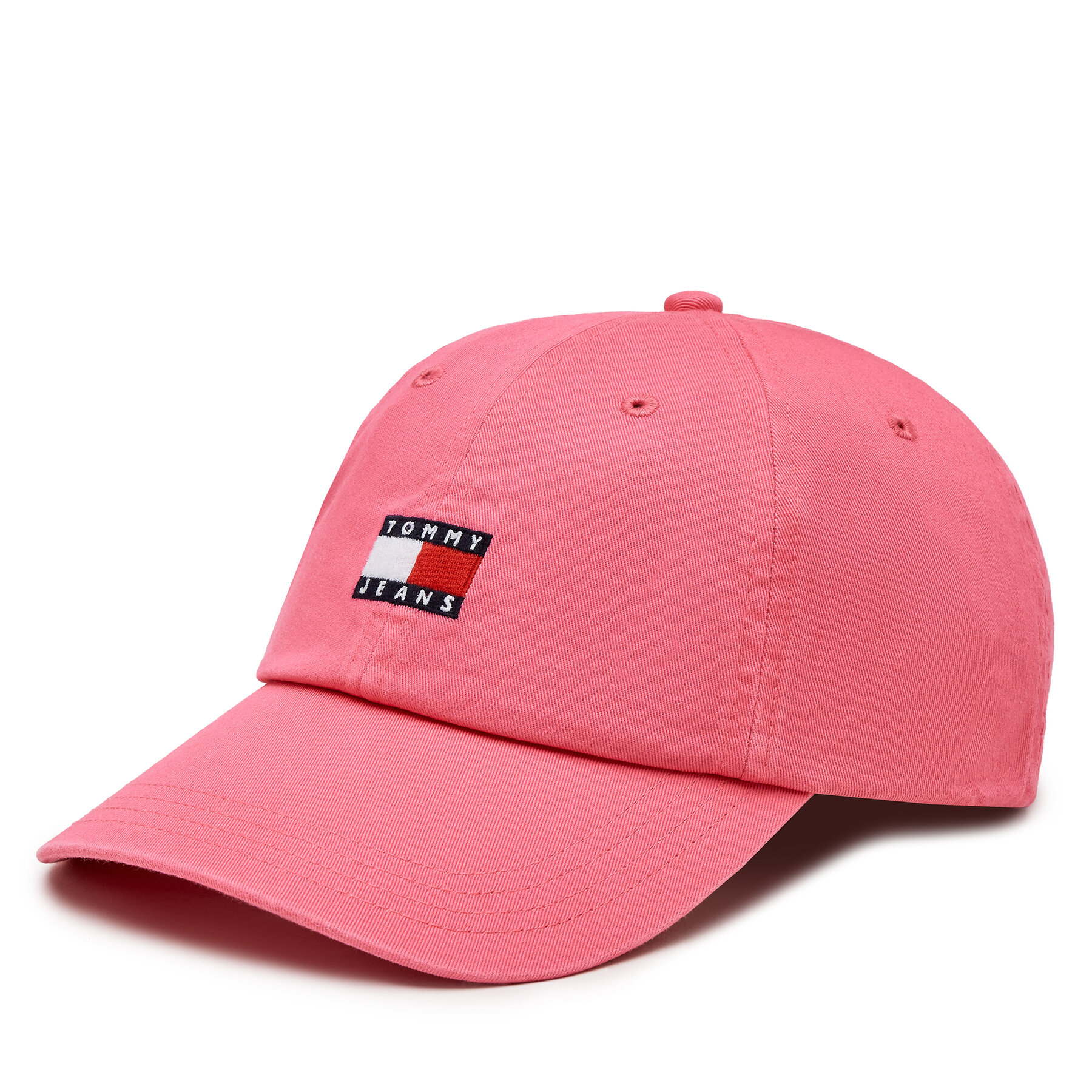 Cap Tommy Jeans Heritage AW0AW15848 Pink Alert THW von Tommy Jeans